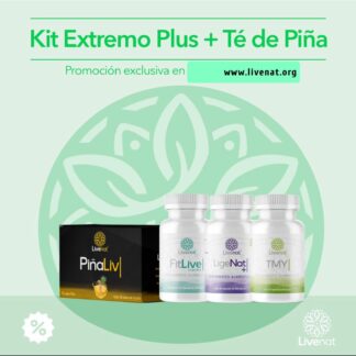 extremo plus + te de piña livenat