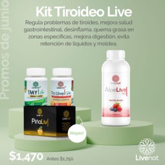 pastillas tiroides, livenat