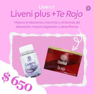 liveni plus + te rojo